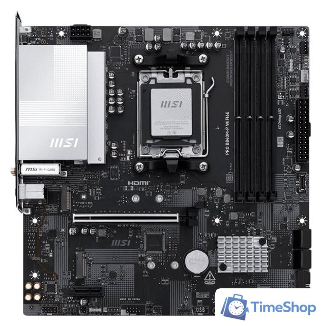 Материнская плата MSI Pro B840M-P WiFi6E - Изображение №1 — Интернет-магазин Time-Shop