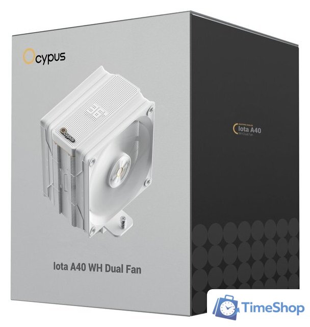 Кулер для процессора Ocypus Iota A40 WH Dual Fan Iota-A40-WH2NNWD00X-GL - Изображение №10 — Интернет-магазин Time-Shop