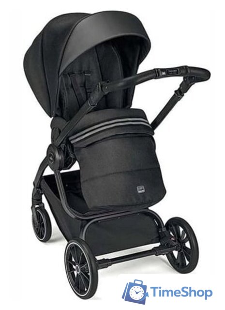 Универсальная коляска CAM Milano (2 в 1, синие полосы) - Изображение №8 — Интернет-магазин Time-Shop