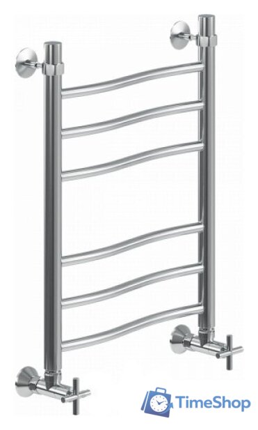 Полотенцесушитель Nika ЛВ (г) 60/50 бок.подкл. (50 см) - Изображение №1 — Интернет-магазин Time-Shop