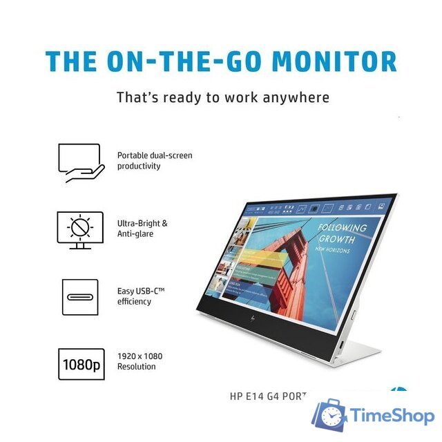 Портативный монитор HP E14 G4 1B065AA - Изображение №14 — Интернет-магазин Time-Shop
