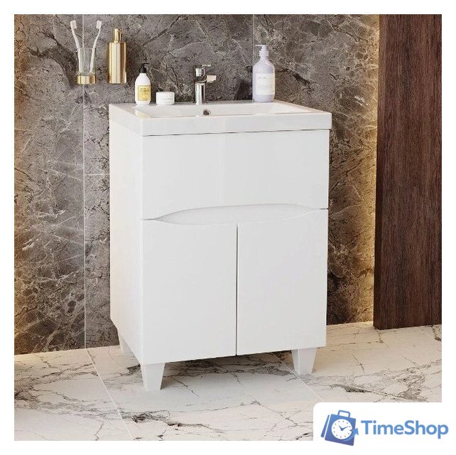  Onika Тумба под умывальник Стрим 60 (106154) - Изображение №7 — Интернет-магазин Time-Shop