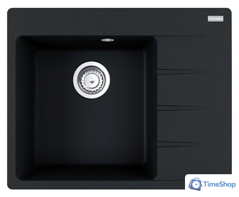 Кухонная мойка Franke Centro CNG 611/211-62 TL Fragranite 114.0639.712 (черный) - Изображение №1 — Интернет-магазин Time-Shop