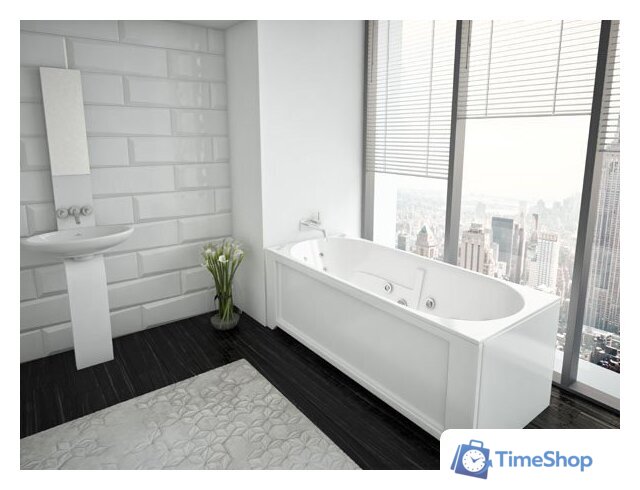 Ванна Aquatek Лея 170x75 без гидромассажа (слив слева) - Изображение №3 — Интернет-магазин Time-Shop