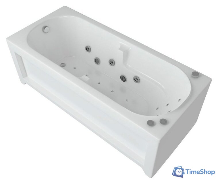Ванна Aquatek Лея 170x75 без гидромассажа (слив слева) - Изображение №2 — Интернет-магазин Time-Shop