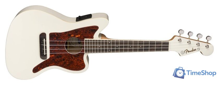 Электроукулеле Fender Fullerton Jazzmaster Uke Olympic White - Изображение №3 — Интернет-магазин Time-Shop