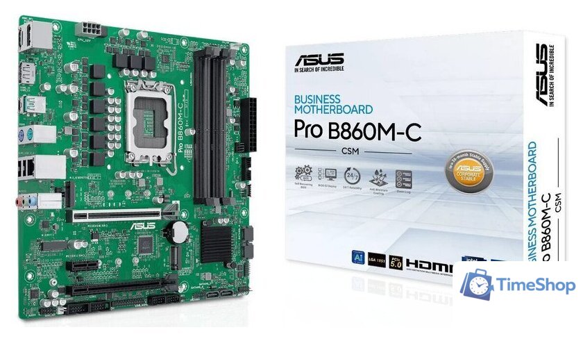 Материнская плата ASUS Pro B860M-C-CSM - Изображение №5 — Интернет-магазин Time-Shop