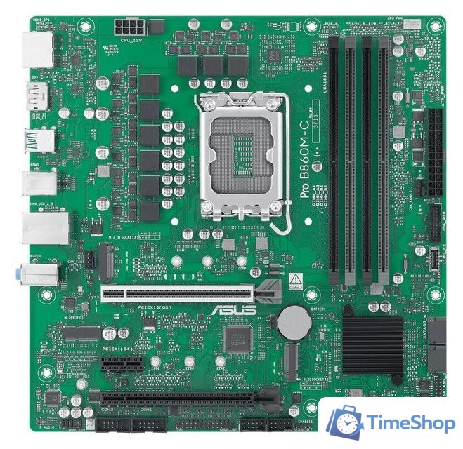 Материнская плата ASUS Pro B860M-C-CSM - Изображение №1 — Интернет-магазин Time-Shop