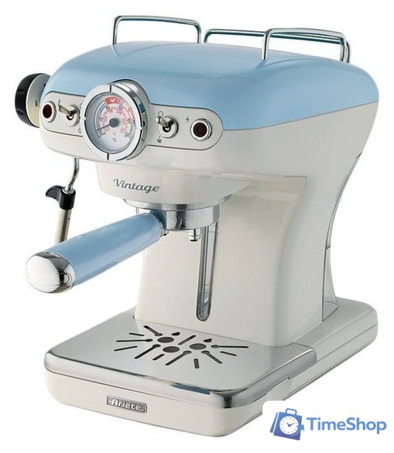 Рожковая кофеварка Ariete Vintage 1389 (голубой) - Изображение №1 — Интернет-магазин Time-Shop