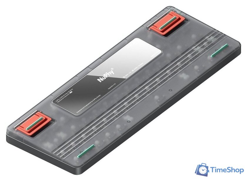 Клавиатура NuPhy Air60 V2 Lunar Gray (NuPhy Low Profile Cowberry, нет кириллицы) - Изображение №2 — Интернет-магазин Time-Shop