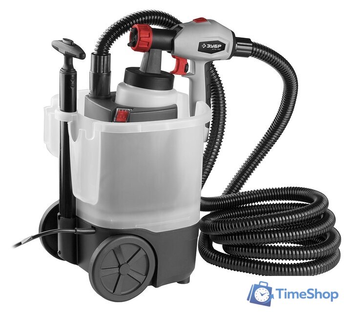 Краскораспылитель Зубр КПЭ-750 - Изображение №2 — Интернет-магазин Time-Shop