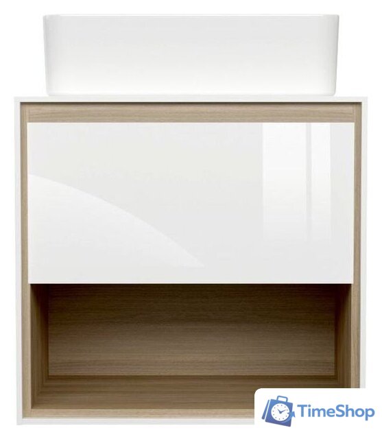  Cersanit Тумба под умывальник со столешницей Louna 60 SZ-LOU60-BL/WH - Изображение №3 — Интернет-магазин Time-Shop