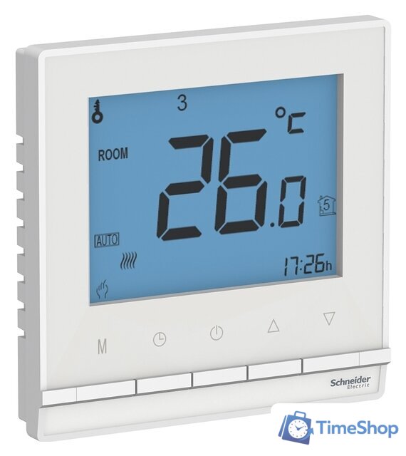 Терморегулятор Schneider Electric AtlasDesign ATN000138 - Изображение №1 — Интернет-магазин Time-Shop