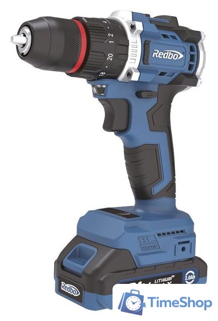 Ударная дрель-шуруповерт Redbo OAD-21PBL (с 2-мя АКБ, кейс) - Изображение №1 — Интернет-магазин Time-Shop