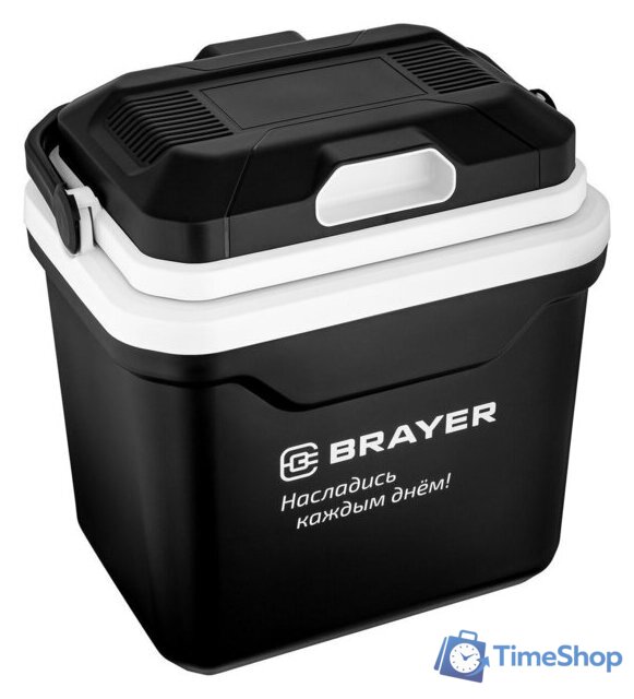 Термоэлектрический автохолодильник Brayer BR6332 24л (черный) - Изображение №6 — Интернет-магазин Time-Shop