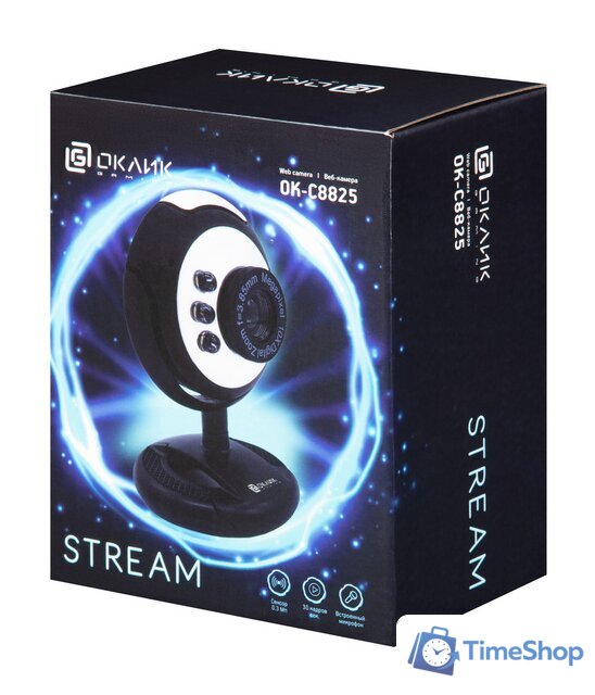 Веб-камера Оклик OK-C8825 - Изображение №13 — Интернет-магазин Time-Shop