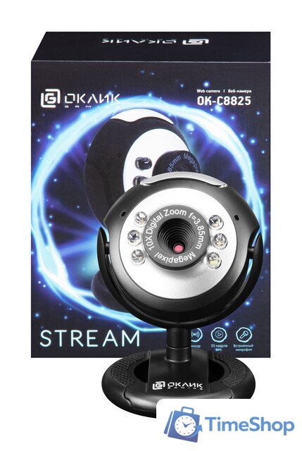 Веб-камера Оклик OK-C8825 - Изображение №15 — Интернет-магазин Time-Shop