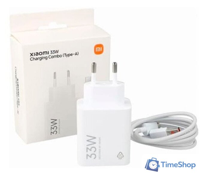 Сетевое зарядное Xiaomi 33W Charging Combo MDY-16-EF (международная версия) - Изображение №1 — Интернет-магазин Time-Shop