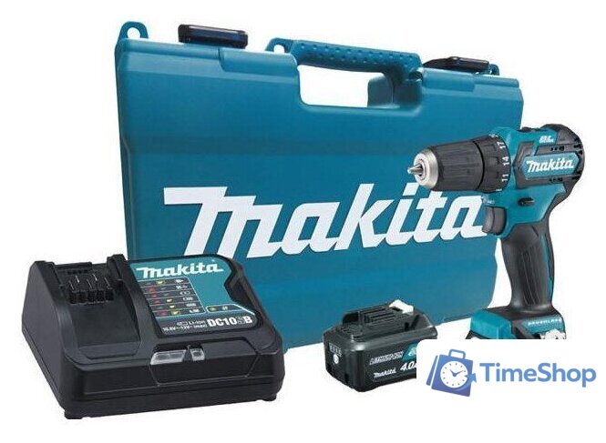Дрель-шуруповерт Makita DF332DSME (с 2-мя АКБ, кейс) - Изображение №1 — Интернет-магазин Time-Shop