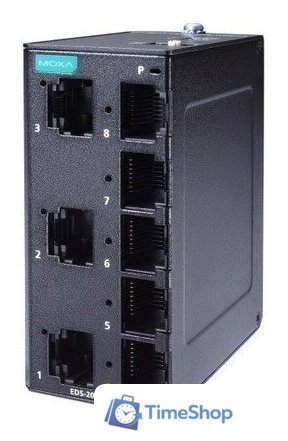 Неуправляемый коммутатор Moxa EDS-2008-EL-T - Изображение №3 — Интернет-магазин Time-Shop