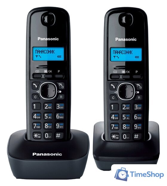 Радиотелефон Panasonic KX-TG1612RUH - Изображение №1 — Интернет-магазин Time-Shop