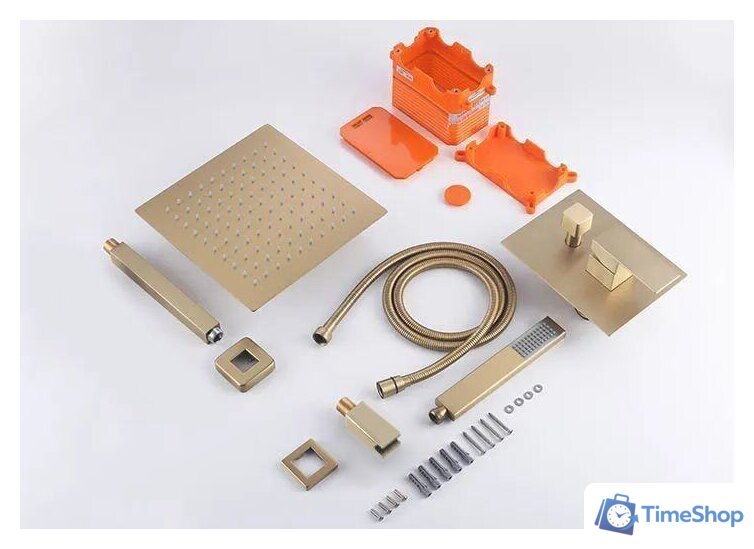 Душевая система  Rea Fenix REA-P8401 (золотой) - Изображение №7 — Интернет-магазин Time-Shop