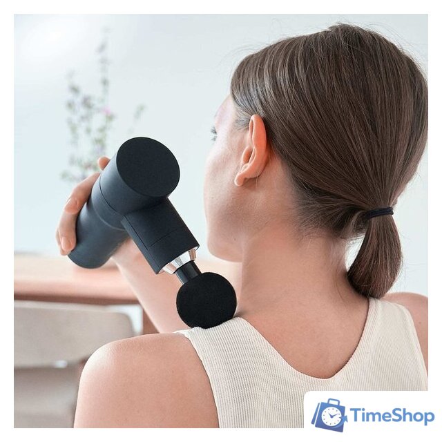 Перкуссионный массажер Gess Revolver GESS-877 Mini - Изображение №6 — Интернет-магазин Time-Shop