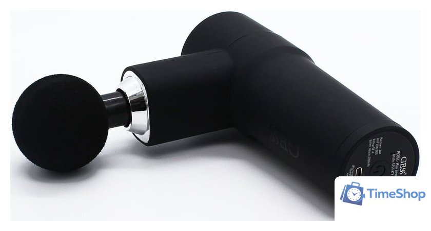 Перкуссионный массажер Gess Revolver GESS-877 Mini - Изображение №2 — Интернет-магазин Time-Shop