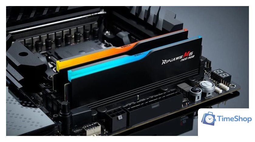 Оперативная память G.Skill Ripjaws M5 Neo RGB 2x32ГБ DDR5 6000 МГц F5-6000J3040G32GX2-RM5NRK - Изображение №6 — Интернет-магазин Time-Shop