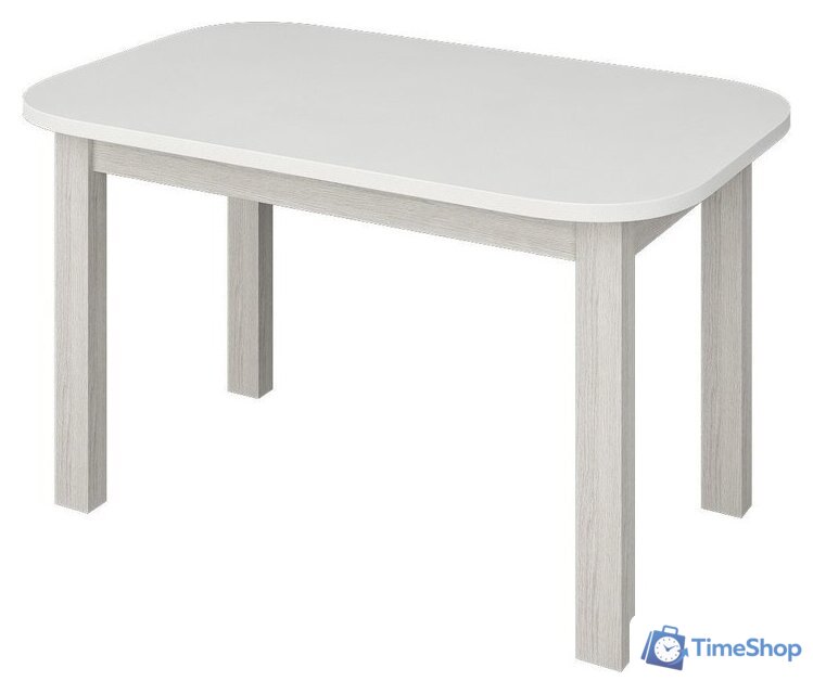 Кухонный стол Senira Р-02.06-01 (белый глянец/белый) - Изображение №1 — Интернет-магазин Time-Shop