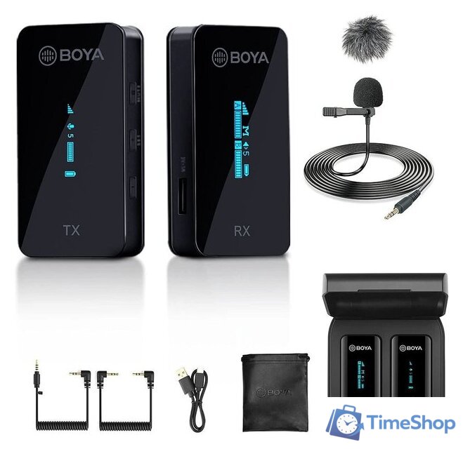 Радиосистема BOYA BY-XM6-K1 - Изображение №2 — Интернет-магазин Time-Shop