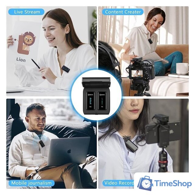 Радиосистема BOYA BY-XM6-K1 - Изображение №9 — Интернет-магазин Time-Shop