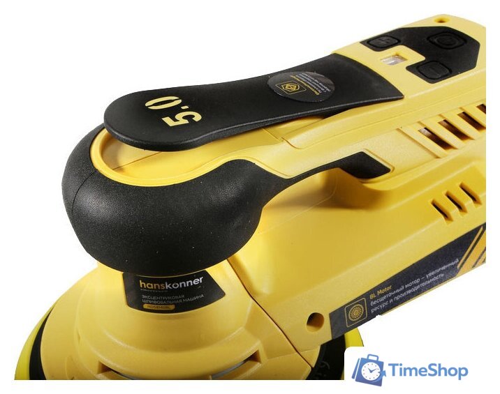 Эксцентриковая шлифмашина Hanskonner HOS8140BL - Изображение №5 — Интернет-магазин Time-Shop