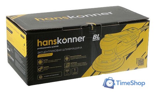Эксцентриковая шлифмашина Hanskonner HOS8140BL - Изображение №9 — Интернет-магазин Time-Shop