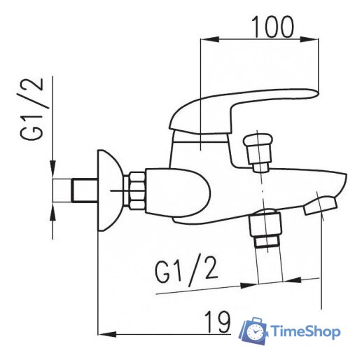 Смеситель Armatura Albit 4604-010-00 - Изображение №2 — Интернет-магазин Time-Shop