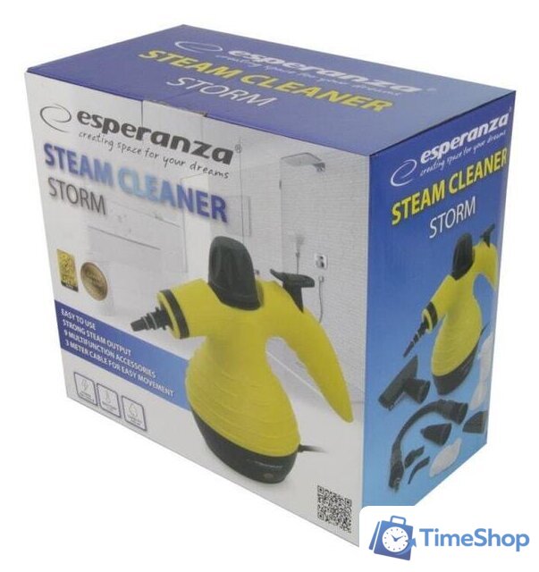 Пароочиститель Esperanza Storm EHS001 - Изображение №4 — Интернет-магазин Time-Shop