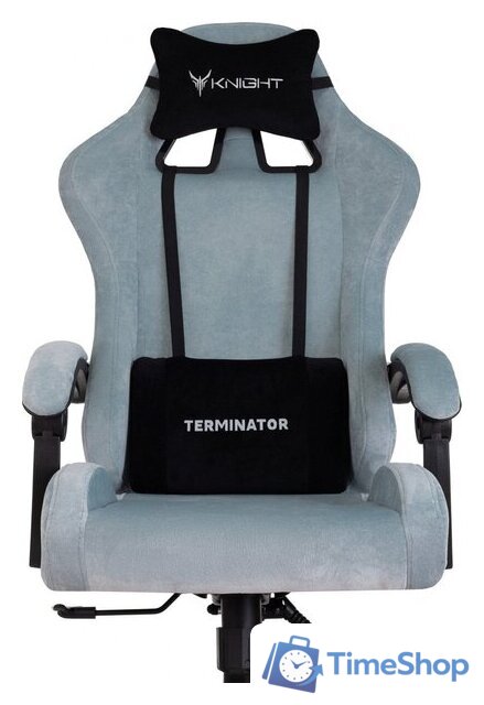 Офисное кресло Knight Terminator (серо-голубой Light-28) - Изображение №8 — Интернет-магазин Time-Shop