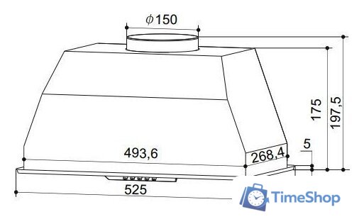 Кухонная вытяжка Exiteq EX-1446 (нержавеющая сталь) - Изображение №15 — Интернет-магазин Time-Shop