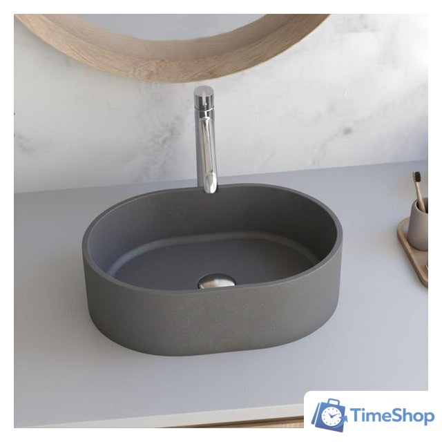 Умывальник Lauter Oliva 21O483G (Grey) - Изображение №10 — Интернет-магазин Time-Shop