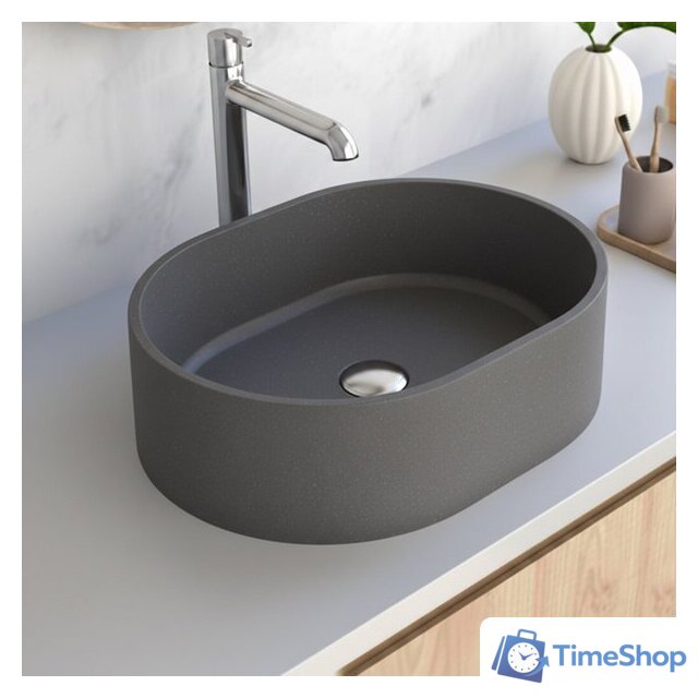 Умывальник Lauter Oliva 21O483G (Grey) - Изображение №7 — Интернет-магазин Time-Shop