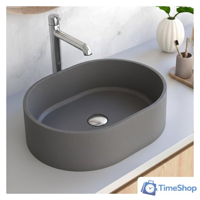 Умывальник Lauter Oliva 21O483G (Grey) - Изображение №6 — Интернет-магазин Time-Shop