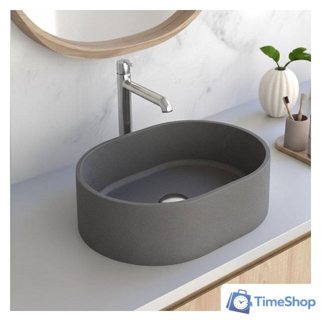 Умывальник Lauter Oliva 21O483G (Grey) - Изображение №8 — Интернет-магазин Time-Shop