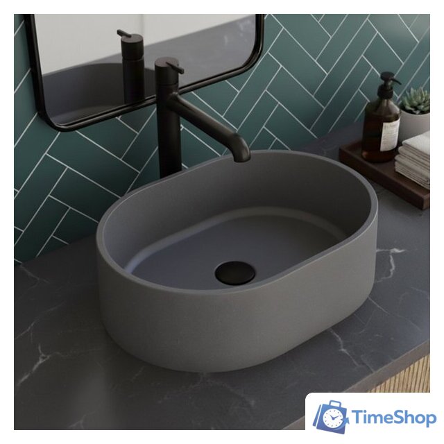 Умывальник Lauter Oliva 21O483G (Grey) - Изображение №5 — Интернет-магазин Time-Shop