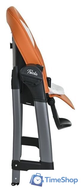 Высокий стульчик Pituso Triola (черная рама/оранжевый) - Изображение №8 — Интернет-магазин Time-Shop