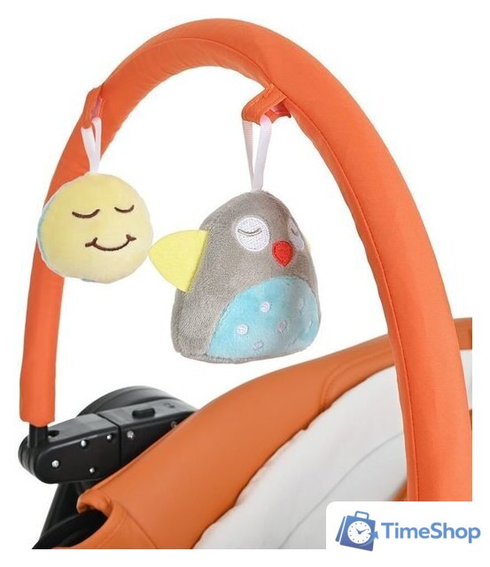 Высокий стульчик Pituso Triola (черная рама/оранжевый) - Изображение №12 — Интернет-магазин Time-Shop