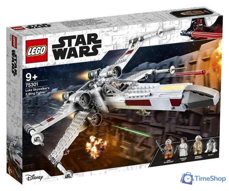 Конструктор LEGO Star Wars 75301 Истребитель типа Х Люка Скайуокера - Изображение №1 — Интернет-магазин Time-Shop