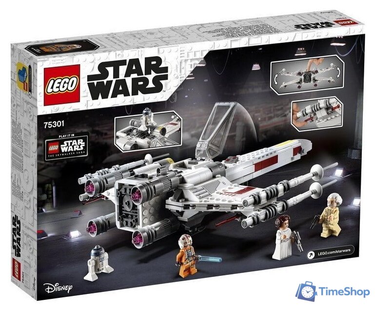 Конструктор LEGO Star Wars 75301 Истребитель типа Х Люка Скайуокера - Изображение №2 — Интернет-магазин Time-Shop