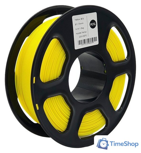 Пластик Mitek PETG 1.75мм 1000 г (желтый) - Изображение №1 — Интернет-магазин Time-Shop
