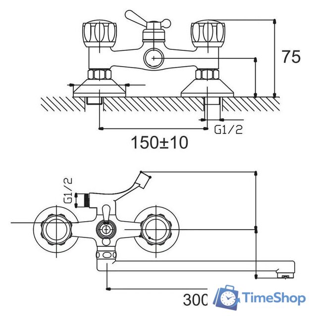 Смеситель Gota Rocio Orio 344810-GOTA - Изображение №2 — Интернет-магазин Time-Shop