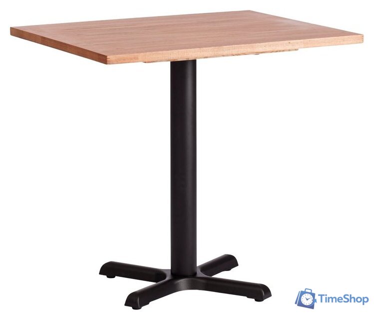 Кухонный стол TetChair Valhalla 80x65x76 (груша №3/черная опора) - Изображение №1 — Интернет-магазин Time-Shop